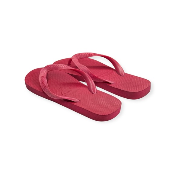 Top Havaianas 𓆉 Flip Flop Sandals 𓆉 Brazilian Beach Sandals 𓆉 Solid Pink 𓆉 5 6 - Picture 6 of 16